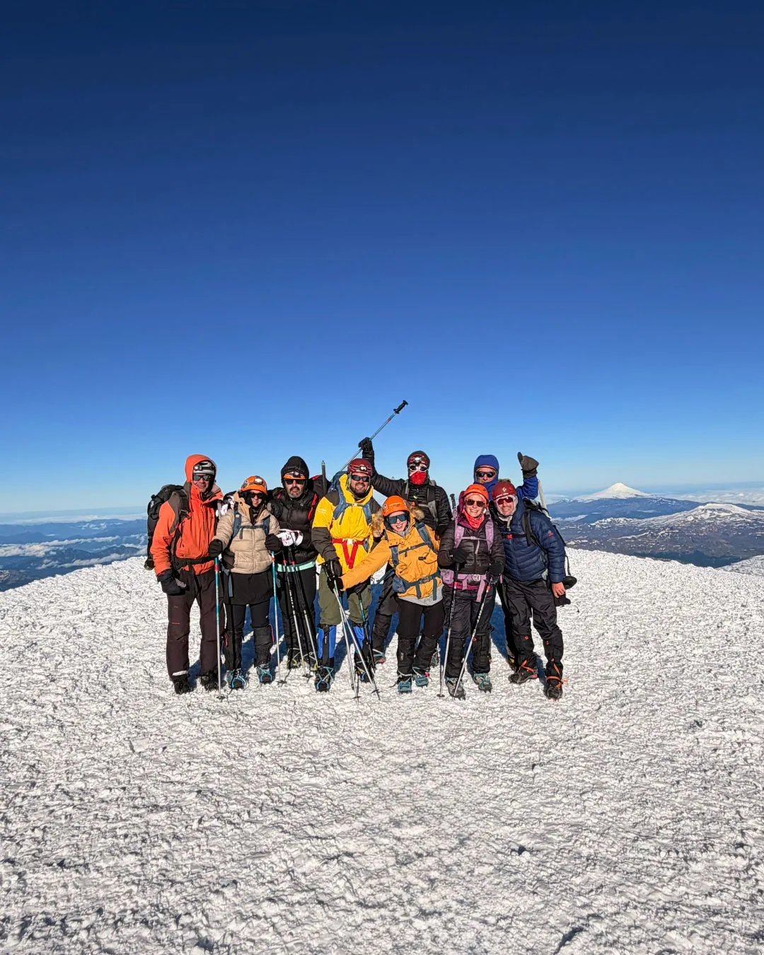 Ascenso al Volcán Lanín